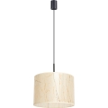 NEVIA Cable Pendant Light 1xE27/15W/230V, diameter 40 cm, beige/marble finish