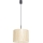 NEVIA Cable Pendant Light 1xE27/15W/230V, diameter 40 cm, beige/marble finish
