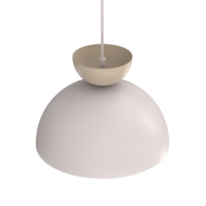 NEVIS Cable Pendant Light 1x E27/15W/230V, Ø 29 cm, Cream