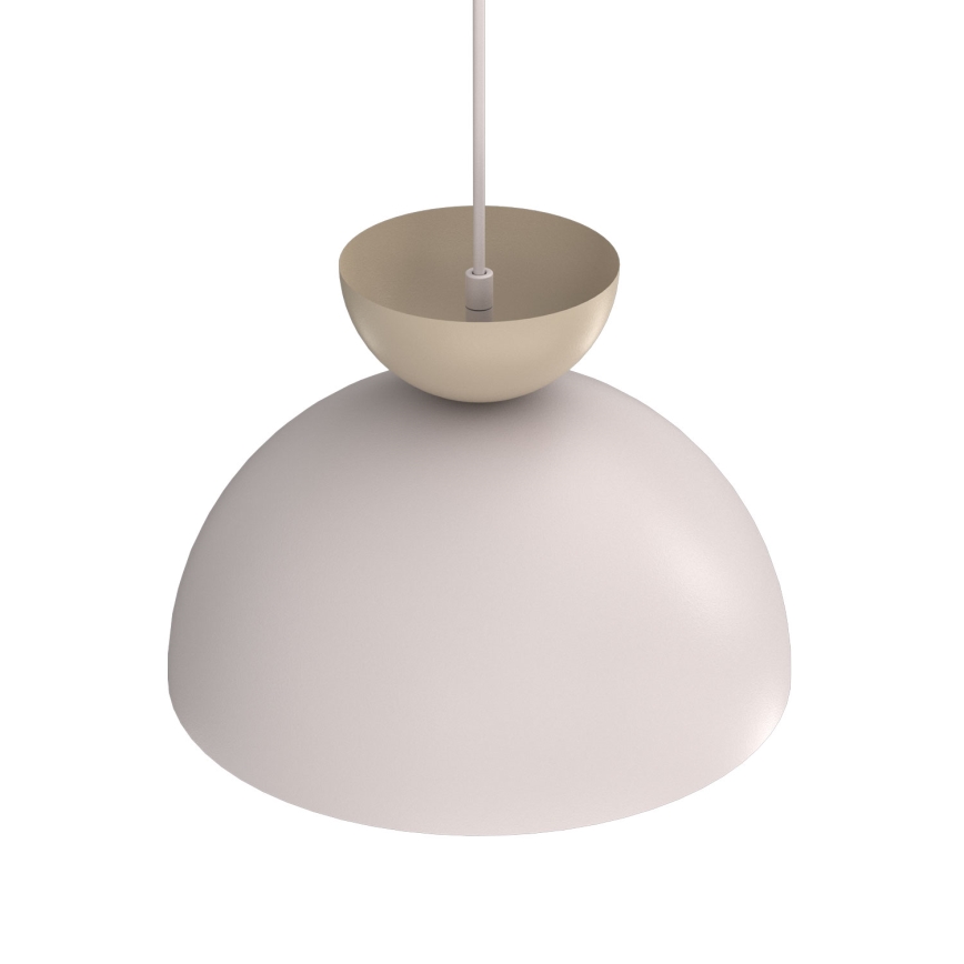 NEVIS Cable Pendant Light 1x E27/15W/230V, Ø 29 cm, Cream