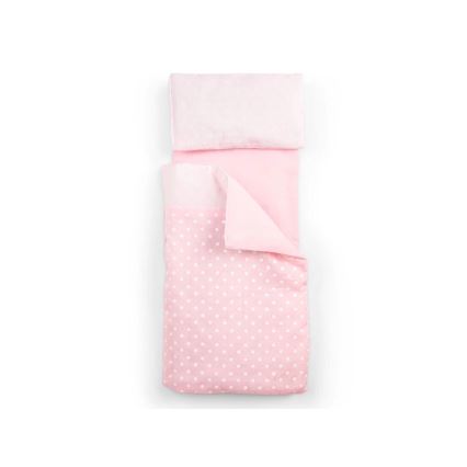 New Classic Toys - Wooden bed for dolls pink