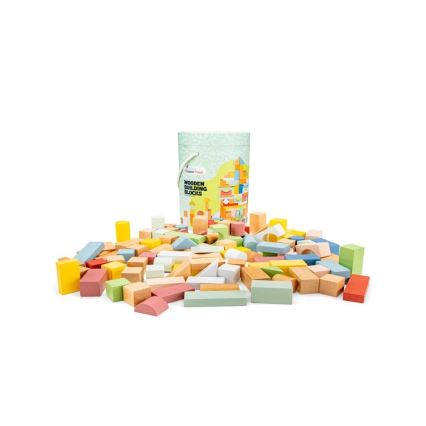 New Classic Toys - Wooden blocks 100 pcs