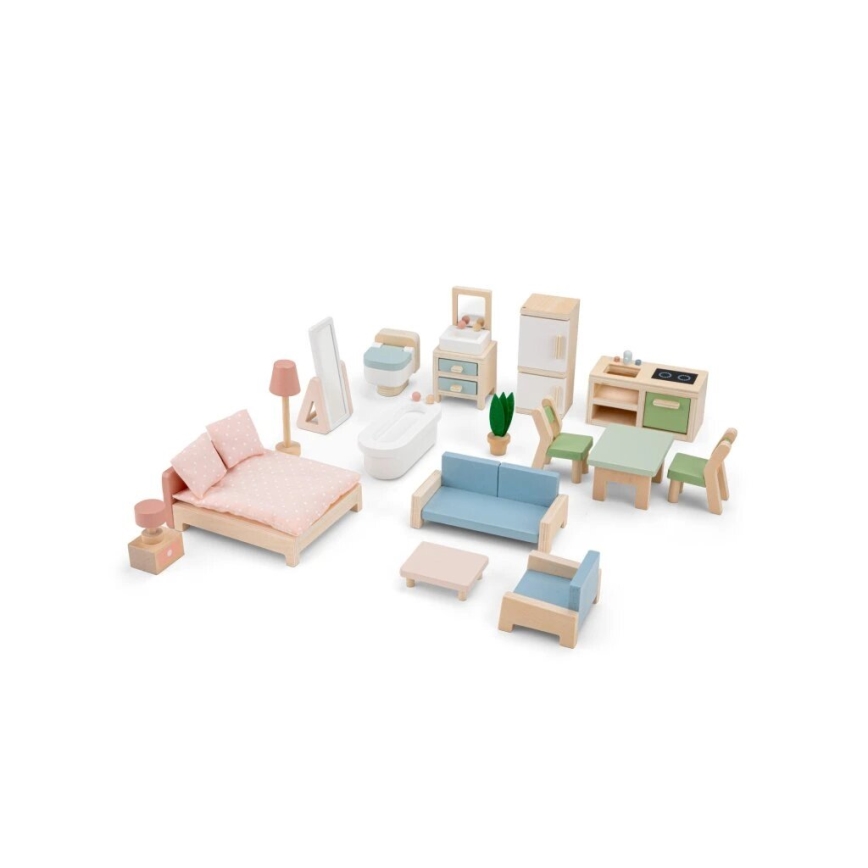 New Classic Toys - Wooden dollhouse