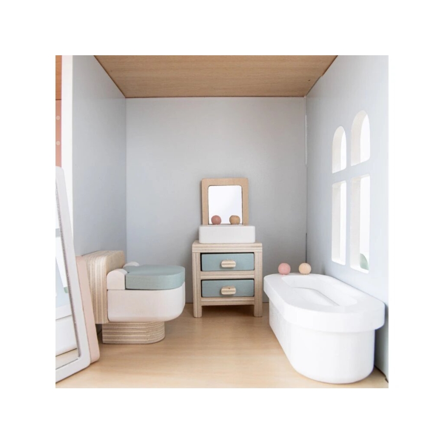 New Classic Toys - Wooden dollhouse