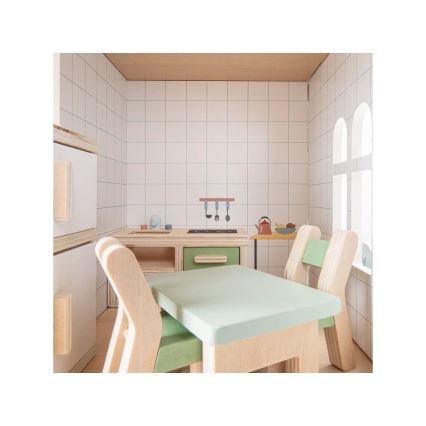 New Classic Toys - Wooden dollhouse