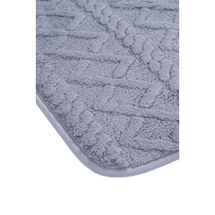 NEW STYLE 3D Bath Mat 60x90 cm Light Gray