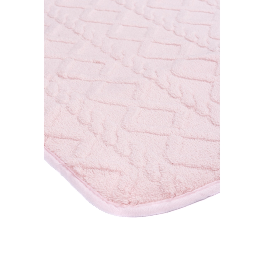 NEW STYLE 3D Bathroom Mat 60 x 90 cm, Pink