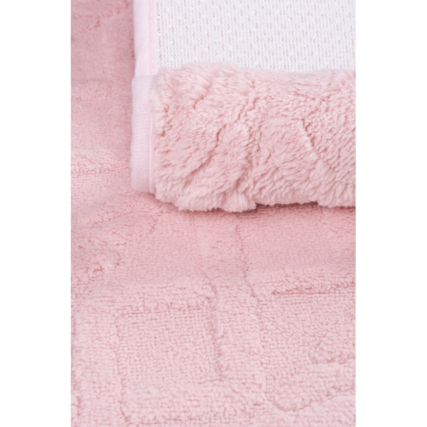 NEW STYLE 3D Bathroom Mat 60 x 90 cm, Pink