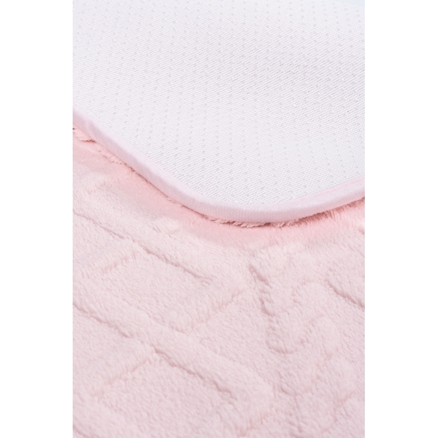 NEW STYLE 3D Bathroom Mat 60 x 90 cm, Pink