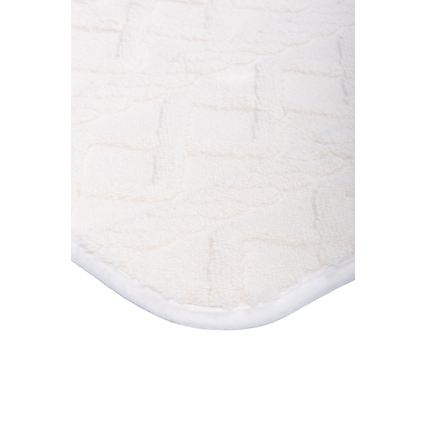 NEW STYLE 3D Bathroom Mat 60x90 cm Cream