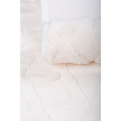 NEW STYLE 3D Bathroom Mat 60x90 cm Cream