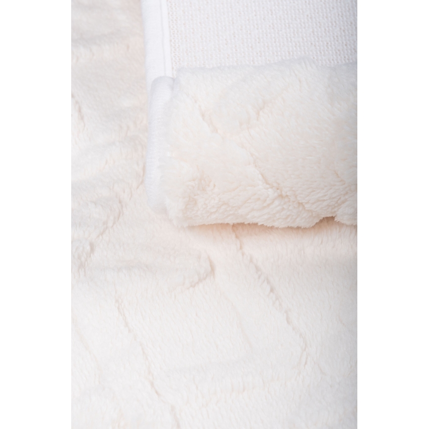 NEW STYLE 3D Bathroom Mat 60x90 cm Cream