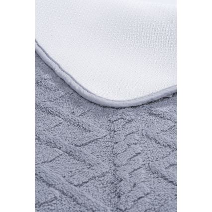 NEW STYLE 3D Bathroom Mat 60x90 cm Grey