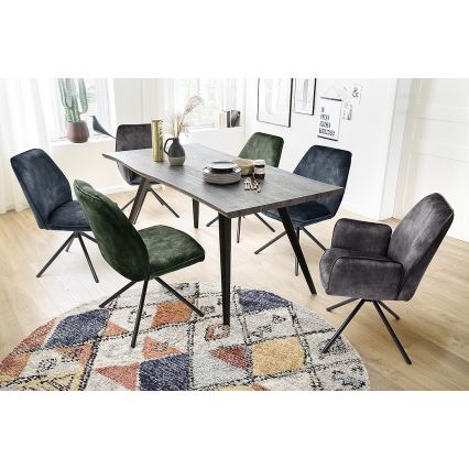 NEXORO Dining Chair, 1 pc, Anthracite