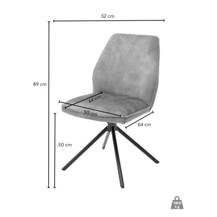 NEXORO Dining Chair, 1 pc, Red