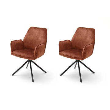 NEXORO Dining Chair, 1 pc, Red