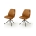 NEXORO Dining Chairs, Set of 2, Orange