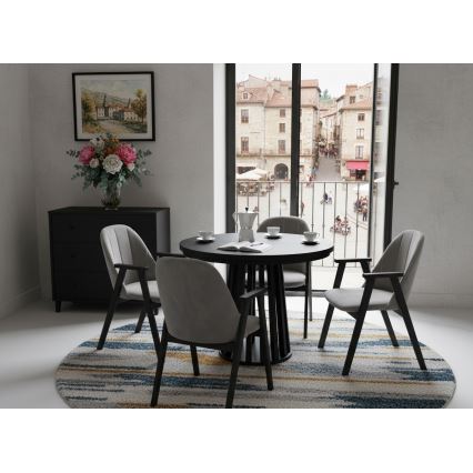 NEXUS Extendable Dining Table 100/140 x 77 cm, Black