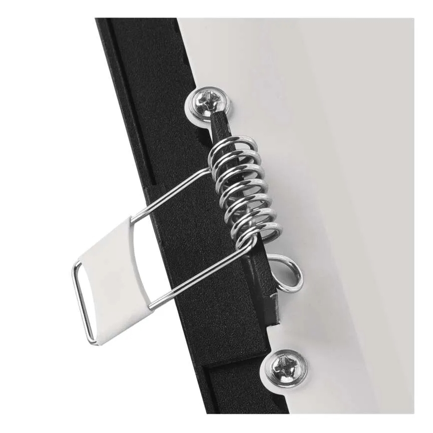 NEXXO LED Recessed Ceiling Light 18W/230V 3000/3500/4000K Black 22.5 x 22.5 cm