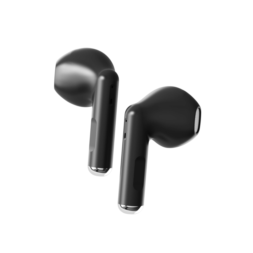 Niceboy Beans 4 - Wireless earphones 300 mAh + 2x 35 mAh IPX4 black