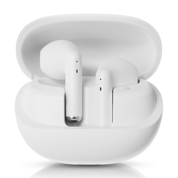 Niceboy Beans 4 - Wireless earphones 300 mAh + 2x 35 mAh IPX4 white