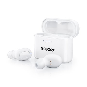 Niceboy HIVE Podsie 4 - Wireless earphones IP54 white