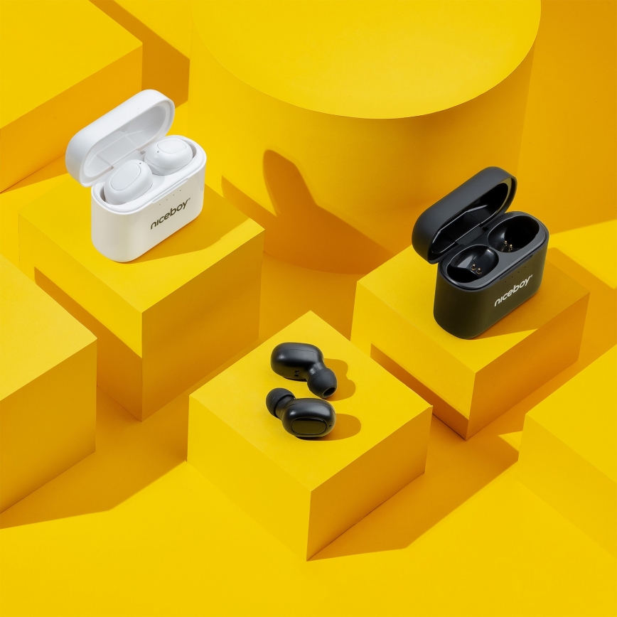 Niceboy HIVE Podsie 4 - Wireless headphones IP54 black