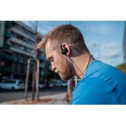 Niceboy HIVE sport 2 - Sports earphones with a microphone IPX5 black
