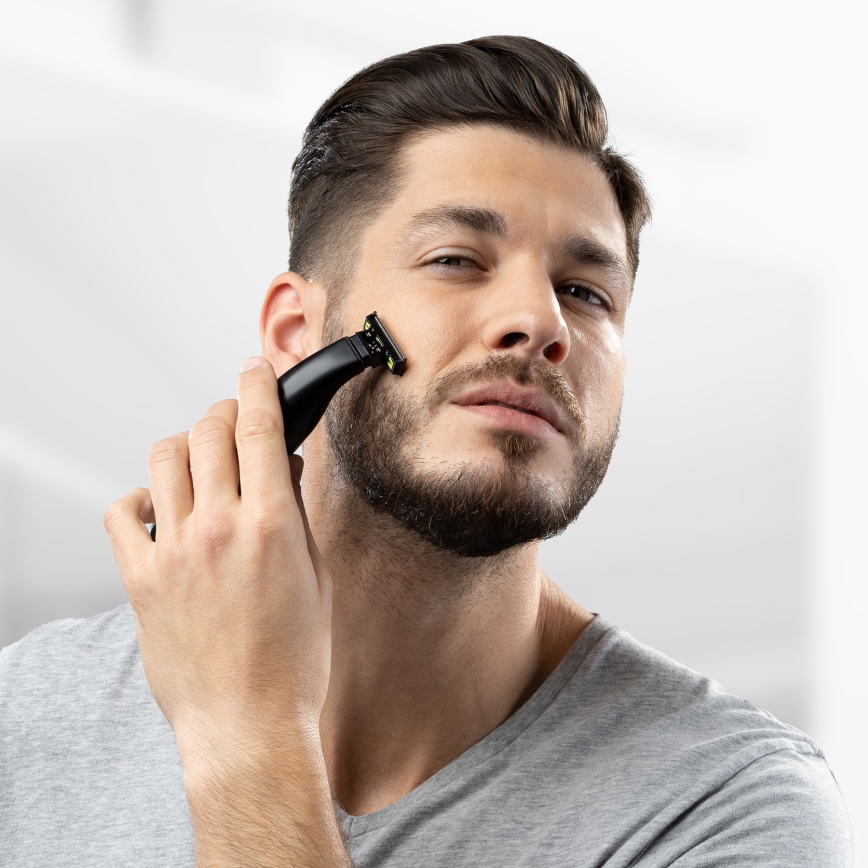 Niceboy ION AirBlade - Beard trimmer 5W/5V 800 mAh IPX6 black
