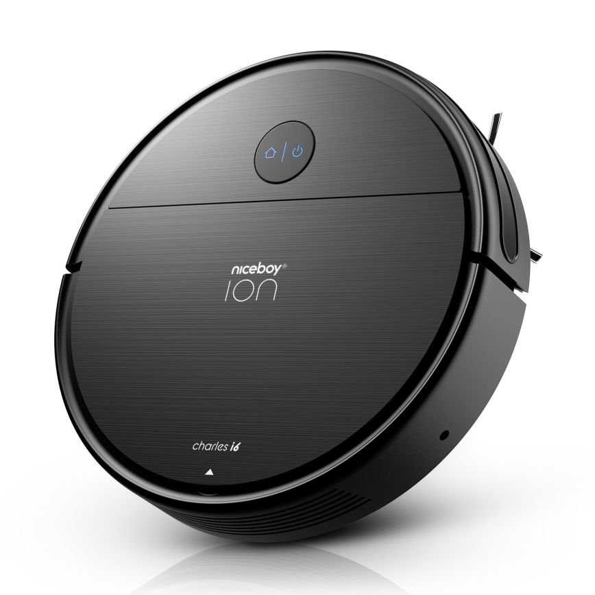Niceboy ION Charles i6 - Smart robotic vacuum cleaner 2in1 2600 mAh Wi-Fi black