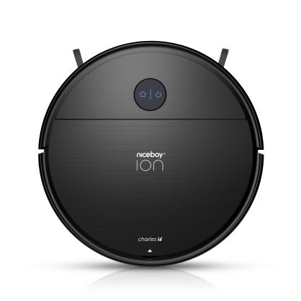 Niceboy ION Charles i6 - Smart robotic vacuum cleaner 2in1 2600 mAh Wi-Fi black