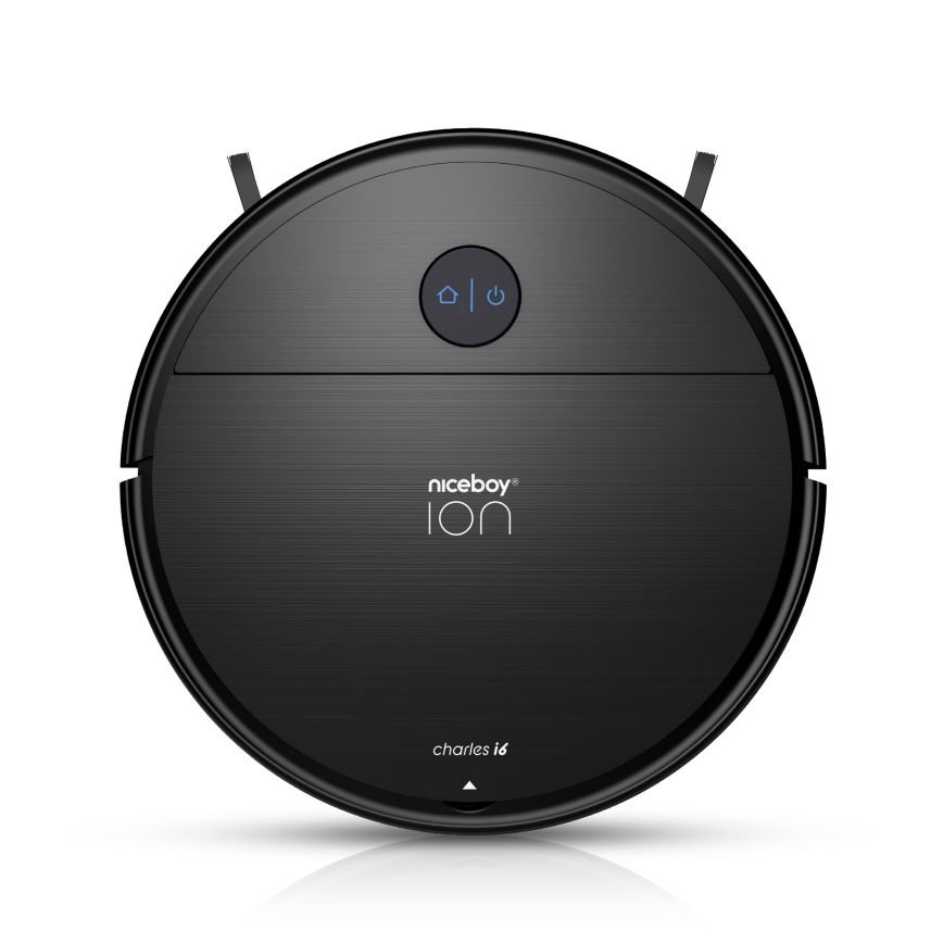Niceboy ION Charles i6 - Smart robotic vacuum cleaner 2in1 2600 mAh Wi-Fi black