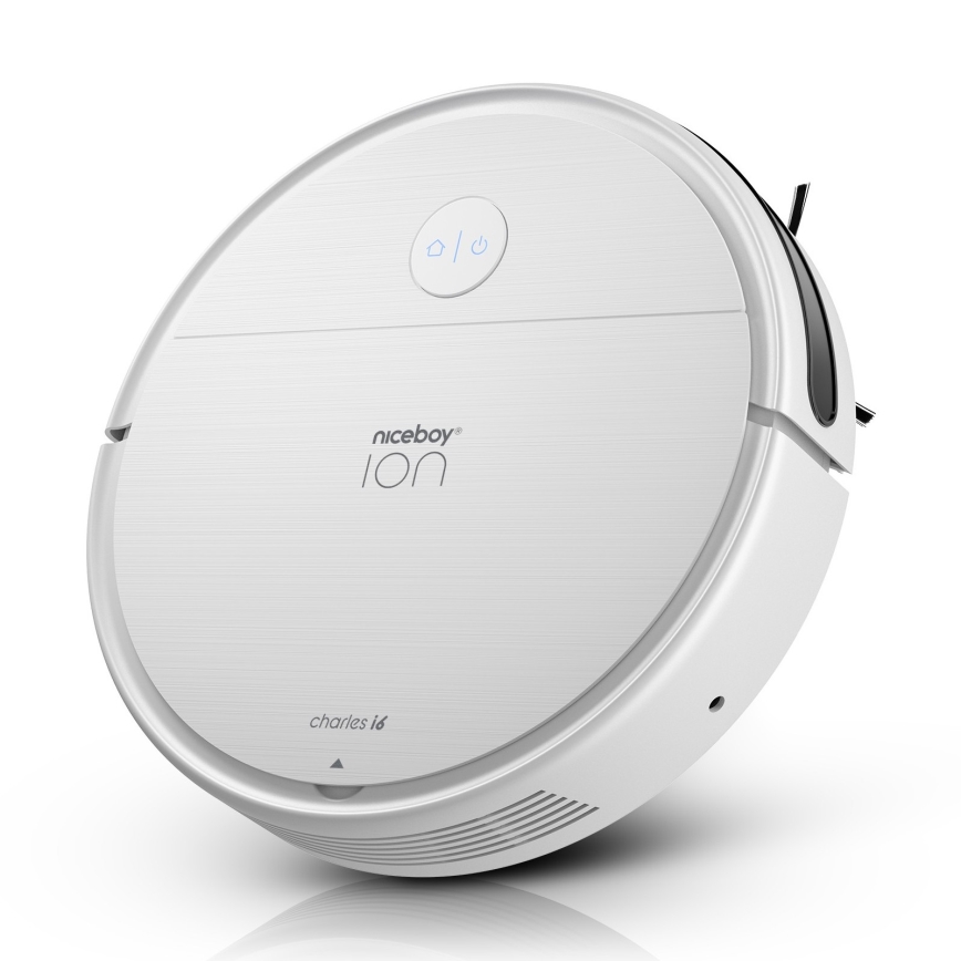 Niceboy ION Charles i6 - Smart robotic vacuum cleaner 2in1 2600 mAh Wi-Fi white