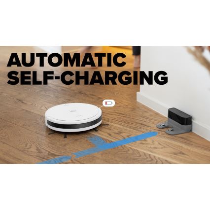 Niceboy ION Charles i6 - Smart robotic vacuum cleaner 2in1 2600 mAh Wi-Fi white