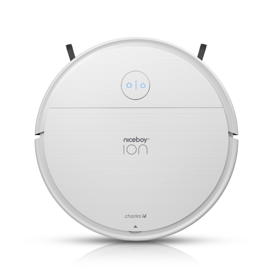 Niceboy ION Charles i6 - Smart robotic vacuum cleaner 2in1 2600 mAh Wi-Fi white