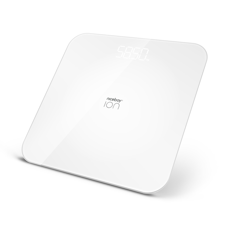 Niceboy ION FitScale - Digital personal scale 3xAAA white