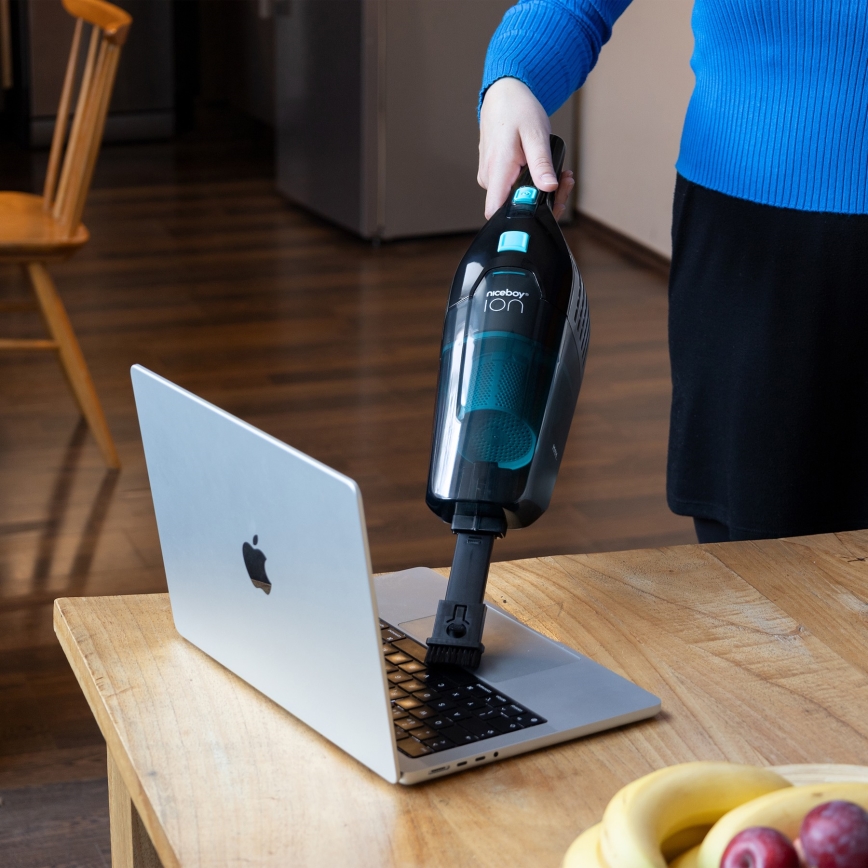 Niceboy ION Hurricane F7 - Cordless stick vacuum cleaner 3in1 150W/2200 mAh black