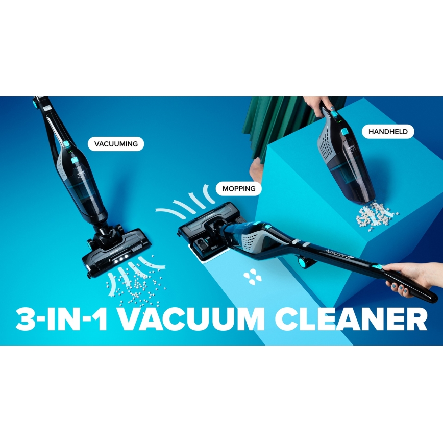 Niceboy ION Hurricane F7 - Cordless stick vacuum cleaner 3in1 150W/2200 mAh black