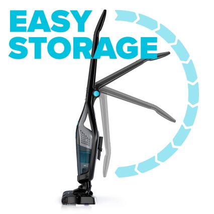 Niceboy ION Hurricane F7 - Cordless stick vacuum cleaner 3in1 150W/2200 mAh black