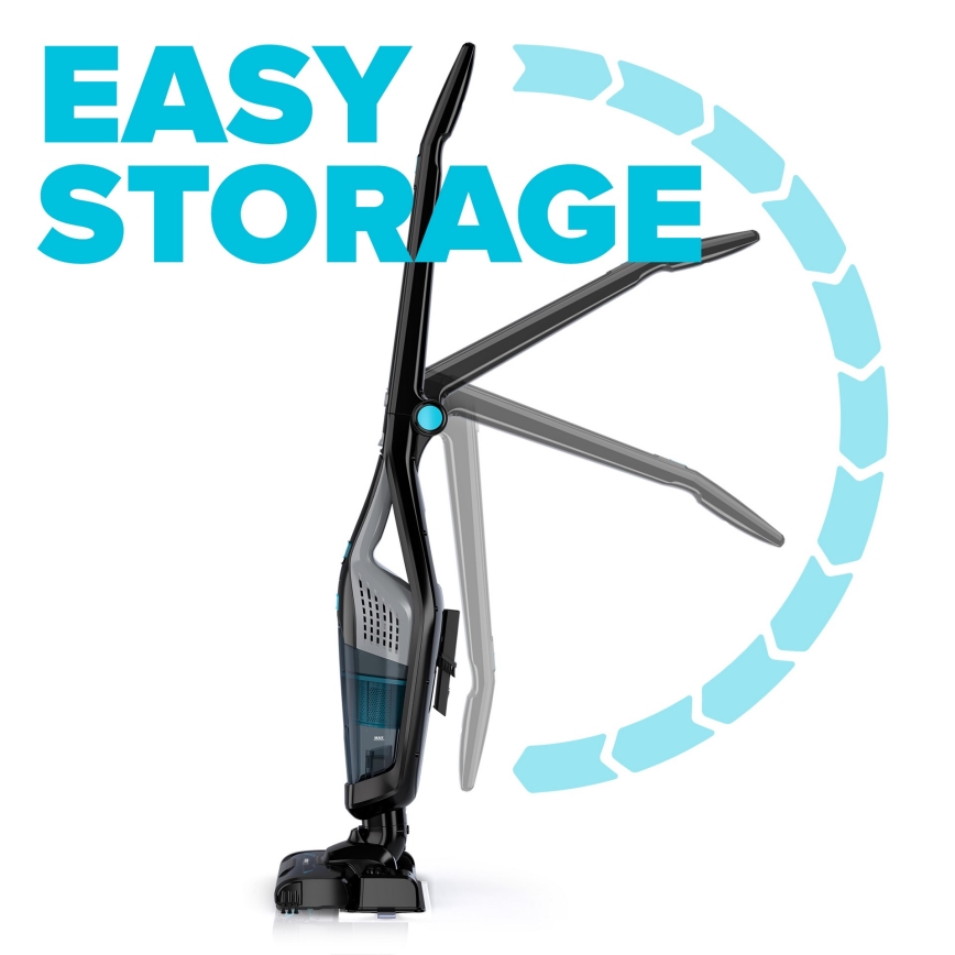 Niceboy ION Hurricane F7 - Cordless stick vacuum cleaner 3in1 150W/2200 mAh black
