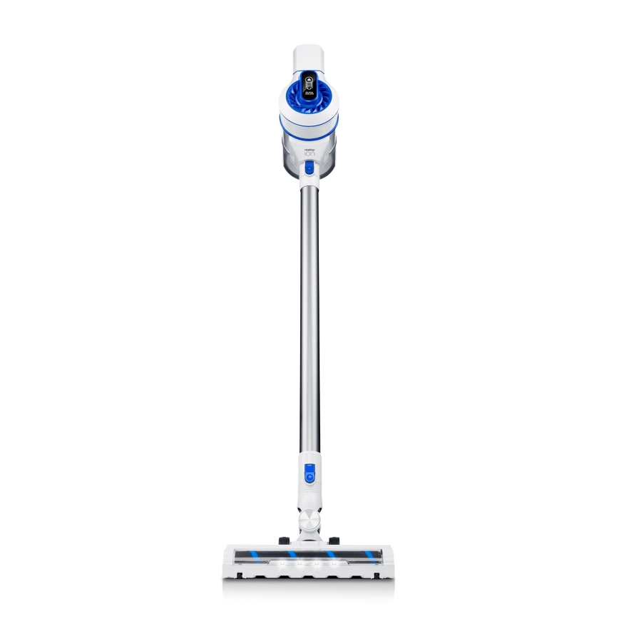 Niceboy ION Hurricane H5 - Cordless stick vacuum cleaner 2in1 150W/2200 mAh white/blue