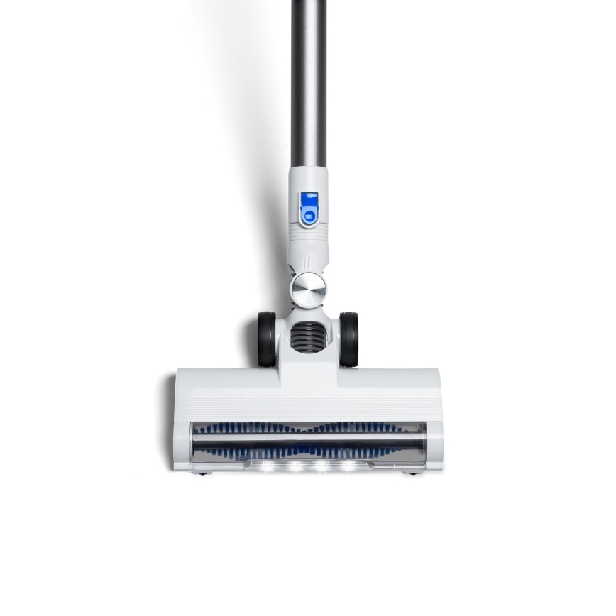 Niceboy ION Hurricane H5 - Cordless stick vacuum cleaner 2in1 150W/2200 mAh white/blue