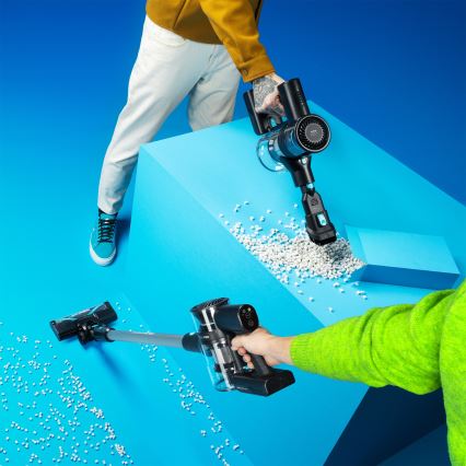 Niceboy ION Hurricane H5 Plus - Cordless stick vacuum cleaner 2in1 140W/2200 mAh black