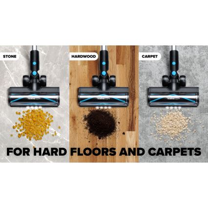 Niceboy ION Hurricane H7 - Flexible cordless stick vacuum cleaner 2in1 200W/2200 mAh black