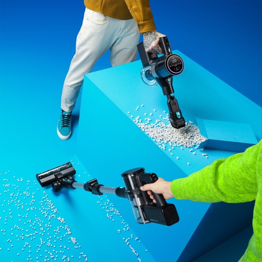 Niceboy ION Hurricane H9 - Flexible cordless stick vacuum cleaner 2in1 400W/2200 mAh black