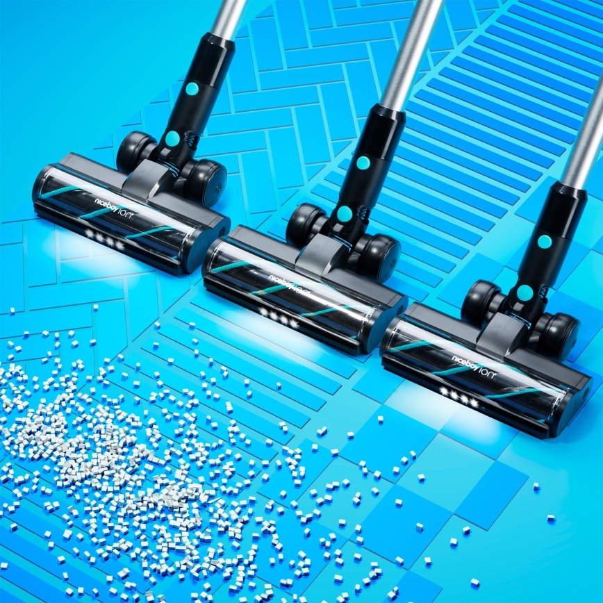 Niceboy ION Hurricane H9 - Flexible cordless stick vacuum cleaner 2in1 400W/2200 mAh black