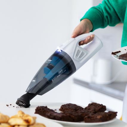 Niceboy ION Hurricane R1 - Rechargeable handheld vacuum cleaner 50W/2200 mAh white/blue