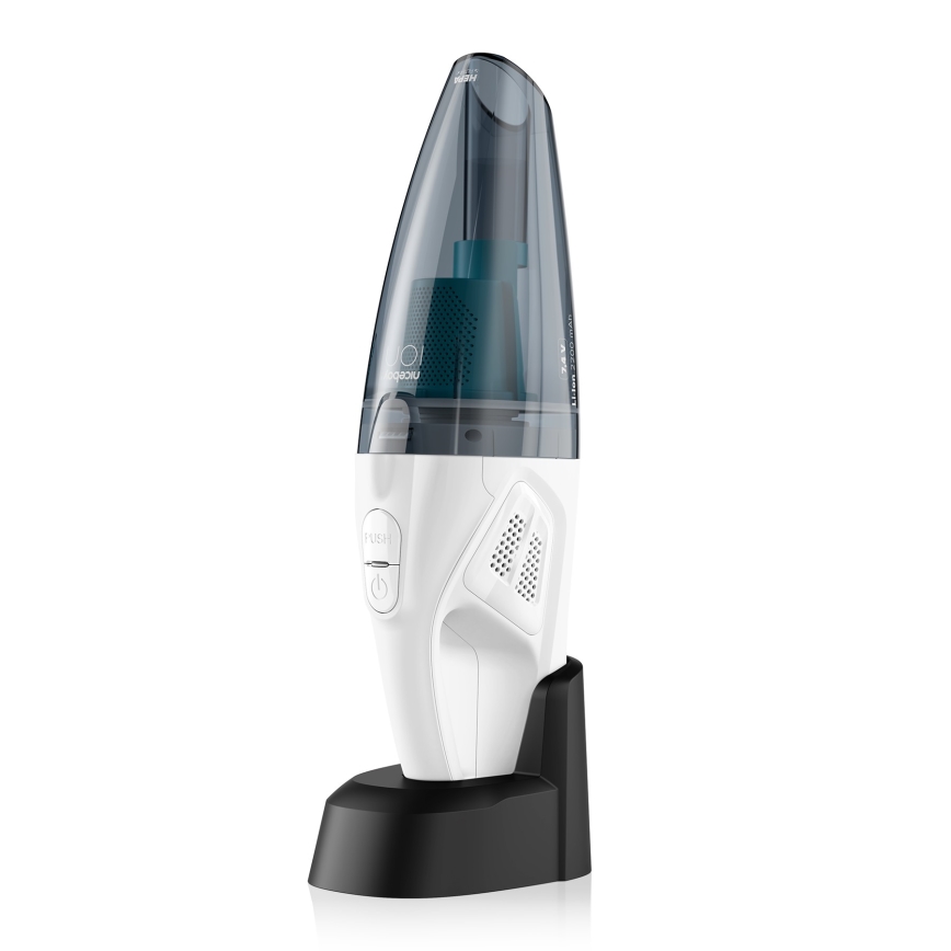 Niceboy ION Hurricane R1 - Rechargeable handheld vacuum cleaner 50W/2200 mAh white/blue