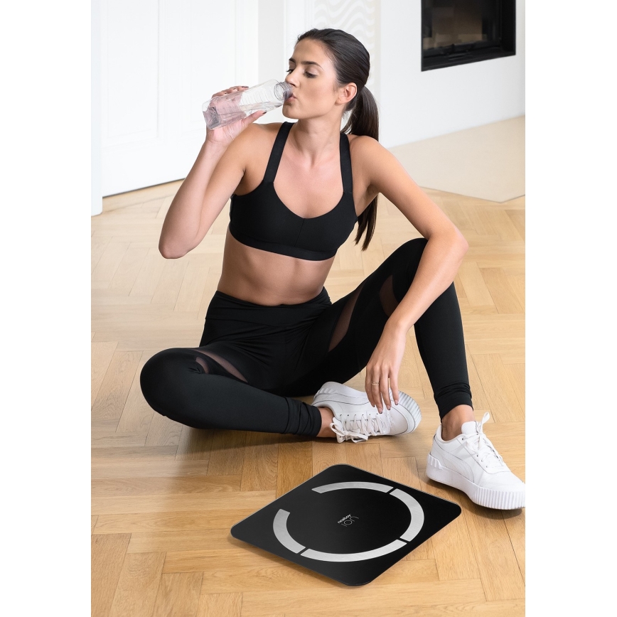Niceboy ION SmartScale - Smart digital personal scale 3xAAA black