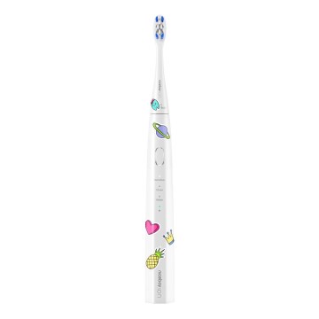 Niceboy ION Sonic Kids - Children's sonic toothbrush IPX7 white